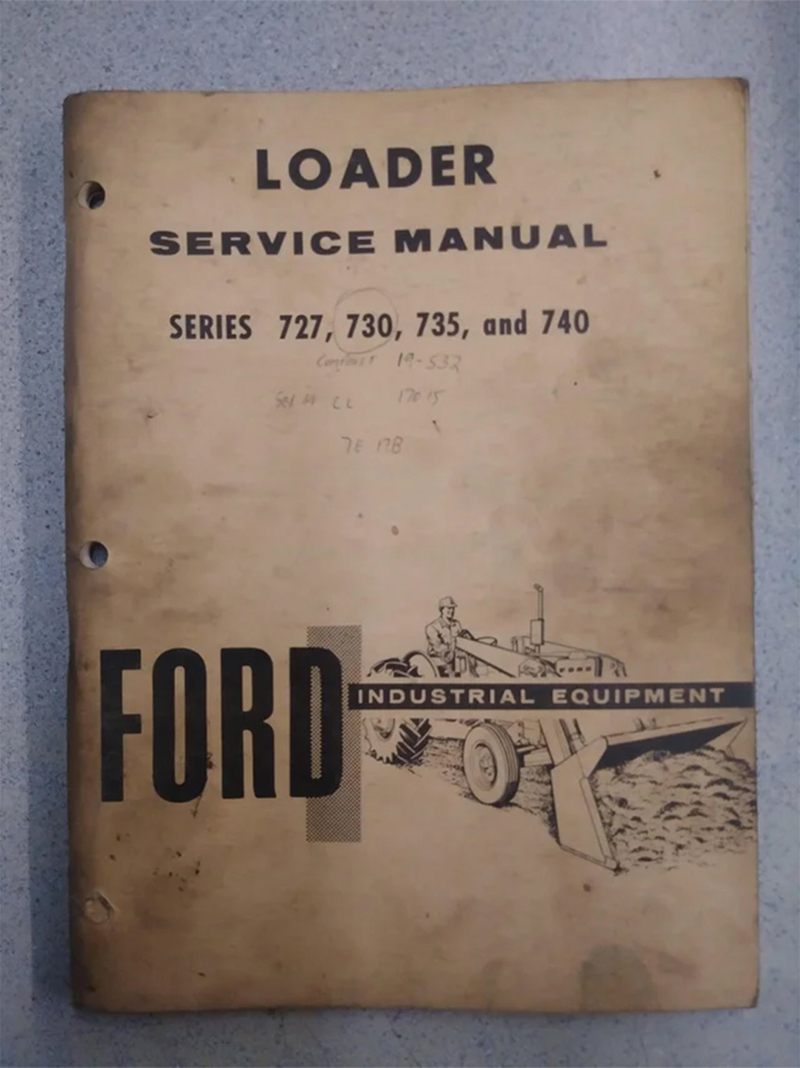 Ford 727, 730, 735 & 740 Loader Service Manual