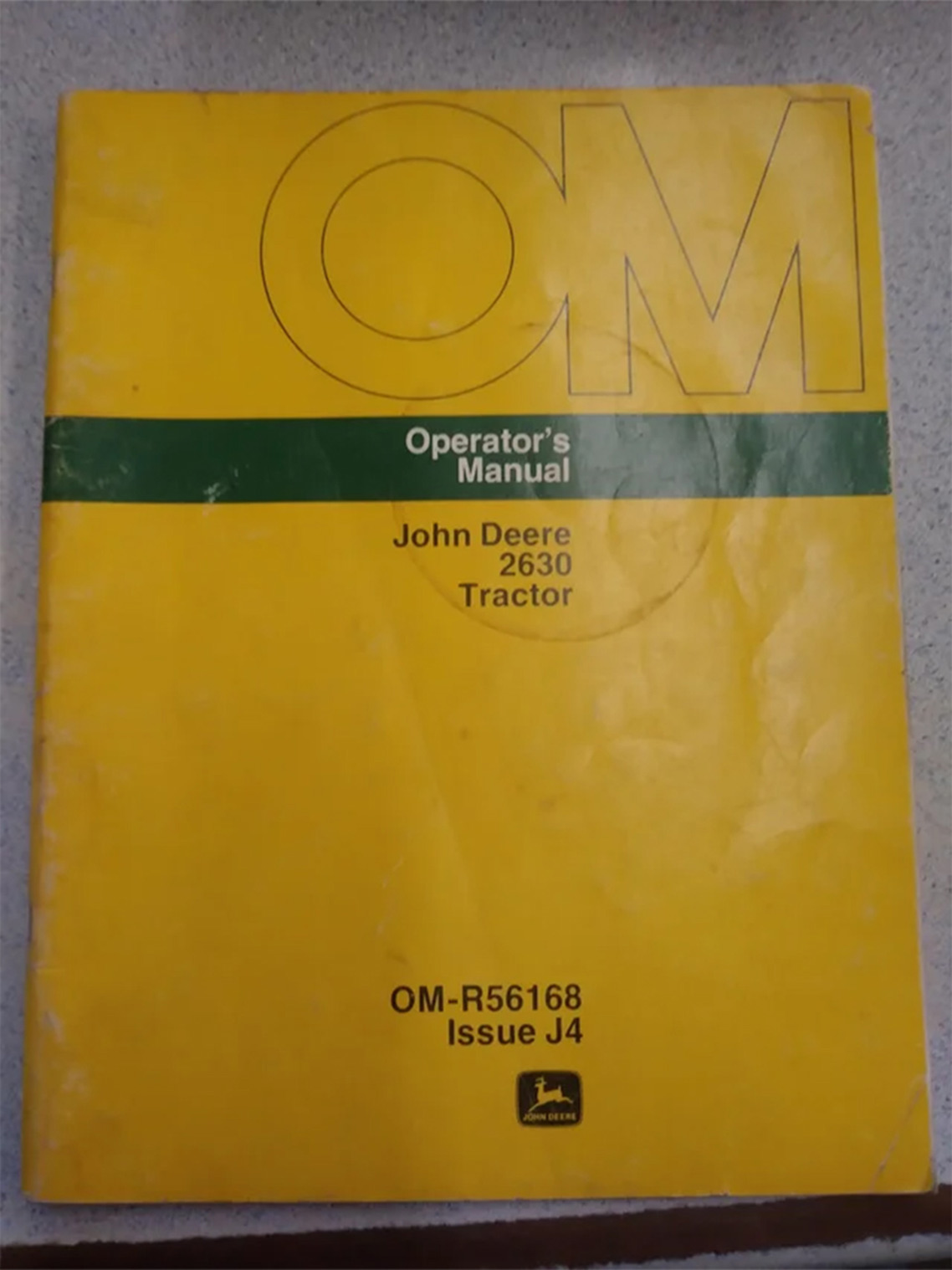 John Deere 2630 Operator's Manual