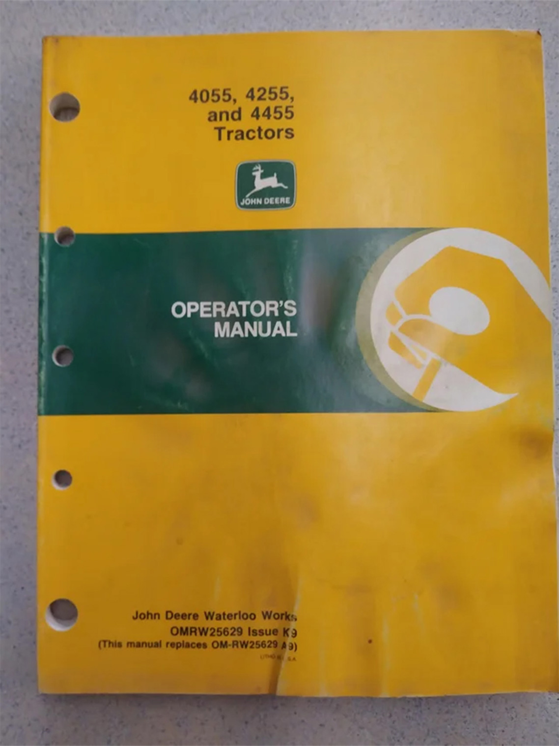 John Deere 4055, 4255 and 4455 Operator's Manual