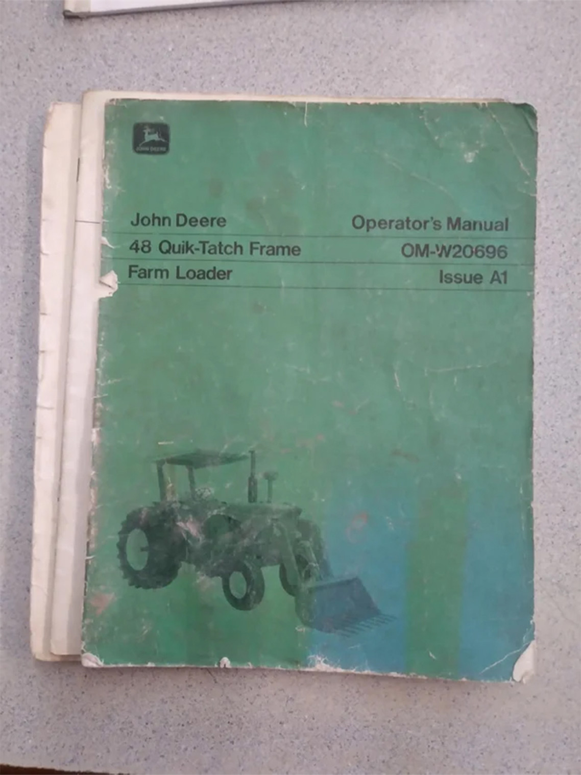 John Deere 48 Quik-Tatch Frame Operator's Manual