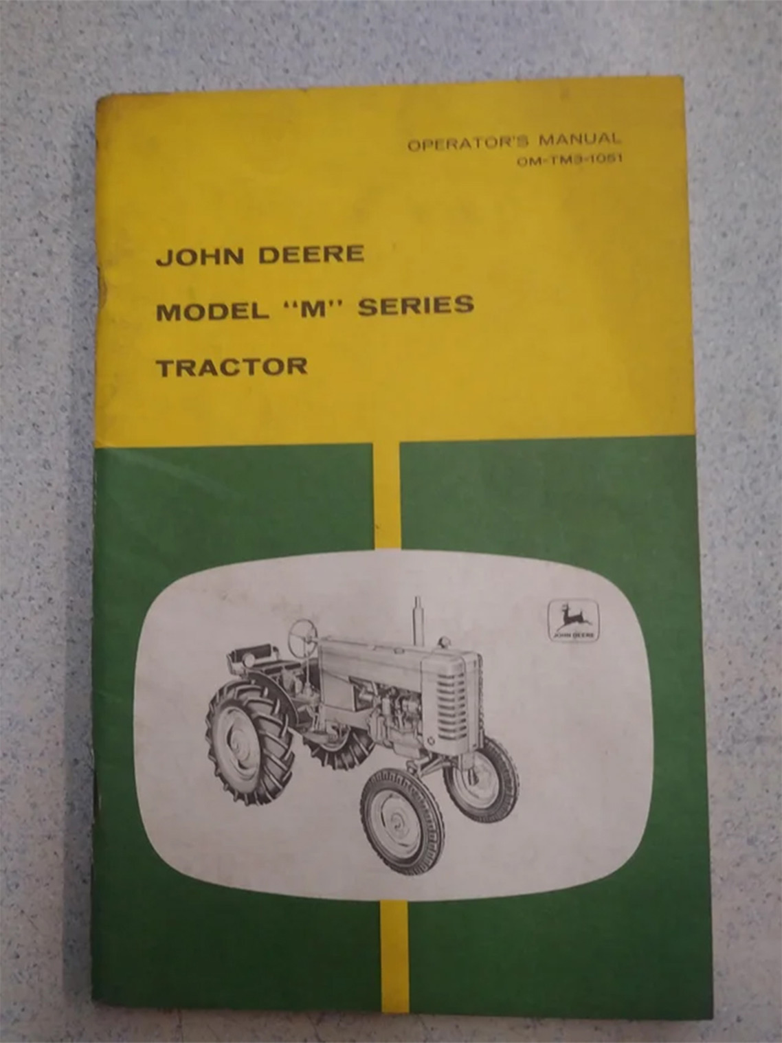 John Deere Model M Series Operator's Manual